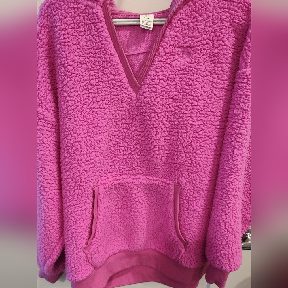 PINK Brand Cozy Fleece Pullover